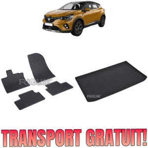 Set Covorase Auto Si Tavita Portbagaj RENAULT CAPTUR II din 01.2020 - 2026, caroserie suv, PORTBAGAJ SUPERIOR