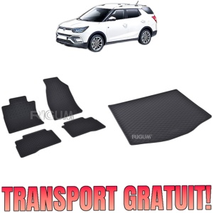 Set Covorase Auto Si Tavita Portbagaj SSANG YONG GRAND TIVOLI din 2021 - 2026, caroserie suv,