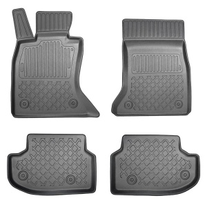 Set covorase BMW SERIA 5 F10, din 2013 - 01.2017, covorase tavita, caroserie SEDAN FACELIFT, CU X-DRIVE, compatibile cu autoturismul BMW SERIA 5 F10, ARISTAR - Img 3