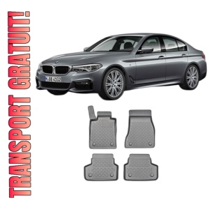 Set covorase BMW SERIA 5 G30 PHEV, din 03.2017 - Prezent, covorase tavita, caroserie SEDAN X-DRIVE si 2WD, compatibile cu autoturismul BMW SERIA 5 G30 PHEV, ARISTAR