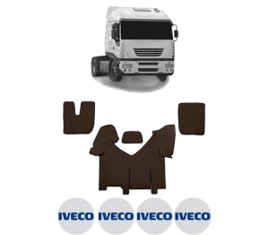 Set covorase Camion Tir Iveco STRALIS I din 2002-2013, Auto, 4x Stickere auto cu Iveco