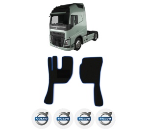 Set covorase Camion Tir VOLVO FH II din 2012-2017, Auto, 4x Stickere auto cu VOLVO