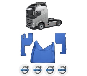 Set covorase Camion Tir VOLVO FH16 III din 2020-2024, Auto, 4x Stickere auto cu VOLVO
