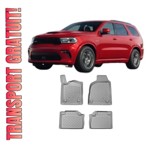 Set covorase DODGE DURANGO 3 WK2 FACELIFT 2, din 2021 - Prezent, covorase tavita, caroserie SUV 7 LOCURI, fara rand 3, compatibile cu autoturismul DODGE DURANGO 3 WK2 FACELIFT 2, ARISTAR