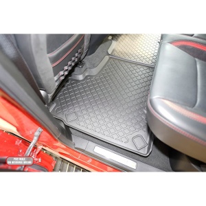 Set covorase DODGE RAM V, din 2019 - Prezent, covorase tavita, caroserie PICK-UP COVORASE SPATE, compatibile cu autoturismul DODGE RAM V, ARISTAR - Img 5