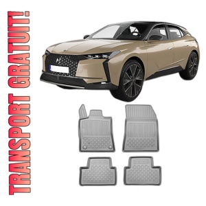 Set covorase DS 4 E-TENSE PLUG-IN HYBRID din 11.2021 - Prezent, covorase tavita, caroserie HATCHBACK, NU CORESPUNDE PENTRU HYBRID si MHEV, compatibile cu autoturismul DS 4 E-TENSE PLUG-IN HYBRID, ARISTAR