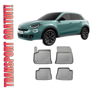 Set covorase FIAT 600 E EV, din 09.2023 - Prezent, covorase tavita, caroserie HATCHBACK, compatibile cu autoturismul FIAT 600 E EV, ARISTAR
