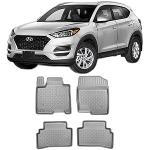 Set covorase HYUNDAI TUCSON IV, din 12.2020 - Prezent, covorase tavita, caroserie SUV 48V-HYBRID, NU CORESPUNDE PENTRU HEV HYBRID si PLUG-IN HYBRID, compatibile cu autoturismul HYUNDAI TUCSON IV, ARISTAR - Img 2