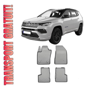 Set covorase JEEP COMPASS II (MP) 4XE, din 07.2020 - Prezent, covorase tavita, caroserie SUV, compatibile cu autoturismul JEEP COMPASS II (MP) 4XE, ARISTAR