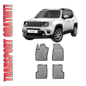 Set covorase JEEP RENEGADE MHEV din 02.2022 - Prezent, covorase tavita, caroserie SUV, NU CORESPUNDE MODELULUI 4XE PLUG-IN-HYBRID, compatibile cu autoturismul JEEP RENEGADE MHEV, ARISTAR