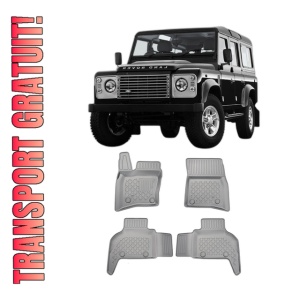 Set covorase LAND ROVER DEFENDER 110, din 2020 - Prezent, covorase tavita, caroserie SUV 7 LOCURI, fara rand 3, compatibile cu autoturismul LAND ROVER DEFENDER 110, ARISTAR