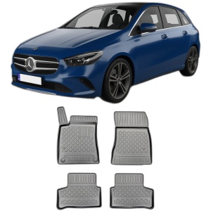 Set covorase MERCEDES B-CLASS W247, din 01.2019 - Prezent, covorase tavita, caroserie VAN, compatibile cu autoturismul MERCEDES B-CLASS W247, ARISTAR - Img 2