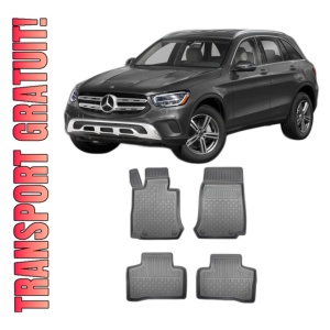 Set covorase MERCEDES GLC COUPE C253, din 09.2016 - 2023, covorase tavita, caroserie COUPE C253, inclusiv FACELIFT, compatibile cu autoturismul MERCEDES GLC COUPE C253, ARISTAR