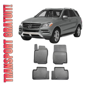 Set covorase MERCEDES M-CLASS CLASA M W166, din 11.2011 - 05.2015, covorase tavita, caroserie SUV, compatibile cu autoturismul MERCEDES M-CLASS CLASA M W166, ARISTAR