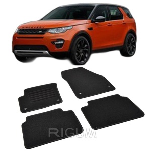 Set covorase mocheta Land Rover Discovery Sport Facelift 2020-prezent, din mocheta, compatibile cu autoturismul Land Rover Discovery Sport Facelift - Img 2