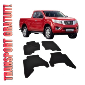 Set covorase mocheta Nissan Navara D40 2005-2010, din mocheta, compatibile cu autoturismul Nissan Navara D40