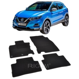 Set covorase mocheta Nissan Qashqai 2 (J11) 2014-2021, din mocheta, compatibile cu autoturismul Nissan Qashqai 2 (J11) - Img 2