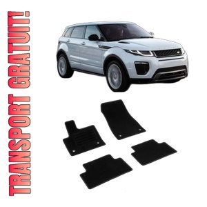 Set covorase mocheta Range Rover Evoque 1 (L538), 2011-2019, din mocheta, compatibile cu autoturismul Range Rover Evoque 1 (L538)