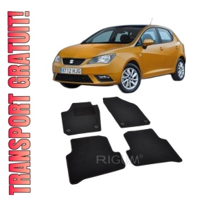 Set covorase mocheta Seat Ibiza 4 (6J-6P) 2008-2017, din mocheta, compatibile cu autoturismul Seat Ibiza 4 (6J-6P)