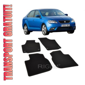 Set covorase mocheta Seat Toledo 4 (KG / NH) 2013-2019, din mocheta, compatibile cu autoturismul Seat Toledo 4 (KG / NH)