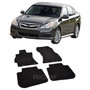 Set covorase mocheta Subaru Legacy 5 (BR), din 2009-2014, din mocheta, compatibile cu autoturismul Subaru Legacy 5 (BR) - Img 2