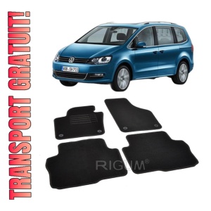 Set covorase mocheta VW Sharan 2 (7N), 2010-prezent (cu 5 locuri), din mocheta, compatibile cu autoturismul VW Sharan 2 (7N)