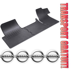 Set covorase Nissan NV400 Van 01.2010 - 02.2019 si 4 stickere rotunde Nissan