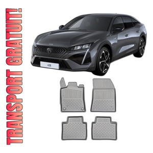 Set covorase PEUGEOT 408 PHEV, din 2023 - Prezent, covorase tavita, caroserie SUV, compatibile cu autoturismul PEUGEOT 408 PHEV, ARISTAR