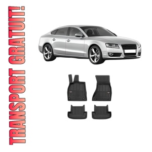 Set covorase presuri AUDI A5 Sportback (8TA) din 2009-2017, auto, din cauciuc thermoplastic, AUDI