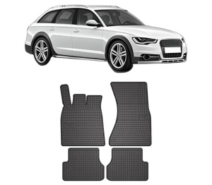 Set covorase presuri AUDI A6 Allroad C7 (4GH, 4GJ) din 2012-2018, auto, din cauciuc thermoplastic, AUDI - Img 2
