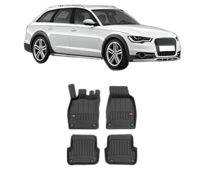 Set covorase presuri AUDI A6 Allroad C7 (4GH, 4GJ) din 2012-2018, auto, din cauciuc thermoplastic, AUDI - Img 2