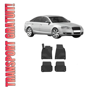 Set covorase presuri AUDI A6 C6 (4F2) din 2004-2011, auto, din cauciuc thermoplastic, AUDI