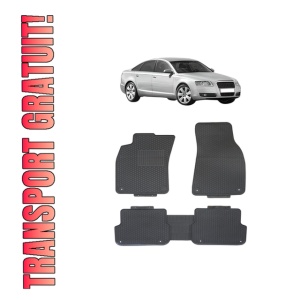 Set covorase presuri AUDI A6 C6 din 2004-2011, auto, din cauciuc thermoplastic - Img 8