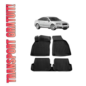 Set covorase presuri AUDI A6 C6 din 2004-2011, auto, din cauciuc thermoplastic
