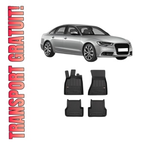 Set covorase presuri AUDI A6 C7 (4G2, 4GC) din 2010-2018, auto, din cauciuc thermoplastic, AUDI