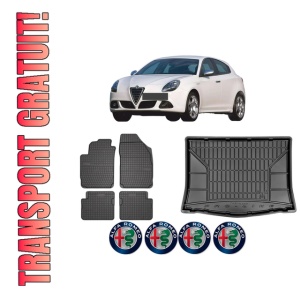 Set Covorase Presuri Auto Si Tavita Portbagaj ALFA ROMEO GIULIETTA (940_) din 2010-2020 ALFA ROMEO