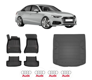 Set Covorase Presuri Auto Si Tavita Portbagaj AUDI A5 Sportback (F5A, F5F) din 2016-2021 AUDI - Img 2