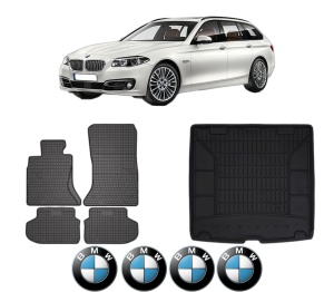 Set Covorase Presuri Auto Si Tavita Portbagaj BMW Seria 5 Touring (F11) din 2009-2017 BMW - Img 2