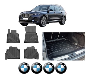 Set Covorase Presuri Auto Si Tavita Portbagaj BMW Seria X7 (G07) din 2019-2022 BMW - Img 2