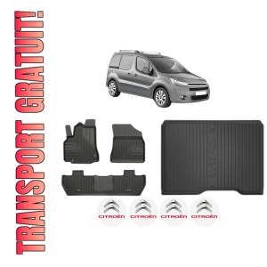 Set Covorase Presuri Auto Si Tavita Portbagaj CITROEN BERLINGO MULTISPACE (B9) din 2008-2021 CITROEN