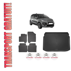 Set Covorase Presuri Auto Si Tavita Portbagaj CITROEN C3 PICASSO (SH_) din 2008-2017 CITROEN