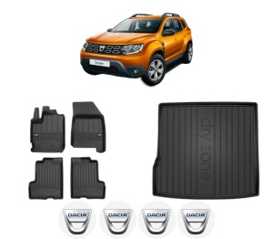 Set Covorase Presuri Auto Si Tavita Portbagaj DACIA DUSTER SUV Van din 2011-2018 DACIA - Img 2