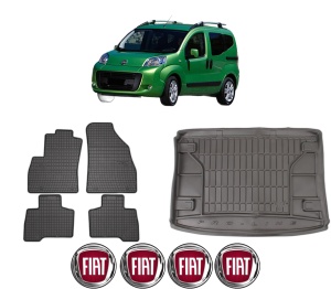 Set Covorase Presuri Auto Si Tavita Portbagaj FIAT QUBO (225_) din 2008-2015 FIAT - Img 2