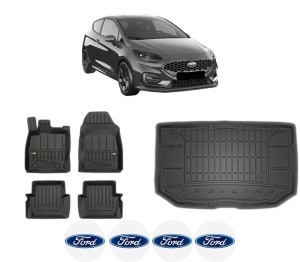 Set Covorase Presuri Auto Si Tavita Portbagaj FORD FIESTA VII (HJ, HF) din 2017-2022 FORD - Img 2