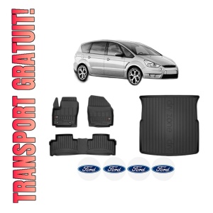 Set Covorase Presuri Auto Si Tavita Portbagaj FORD S-MAX (WA6) din 2006-2014 FORD