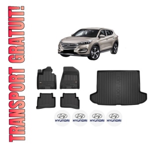 Set Covorase Presuri Auto Si Tavita Portbagaj HYUNDAI TUCSON SUV Van (TLE) din 2015-2020 HYUNDAI
