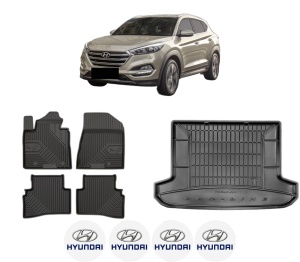 Set Covorase Presuri Auto Si Tavita Portbagaj HYUNDAI TUCSON (TL, TLE) din 2015-2023 HYUNDAI - Img 2