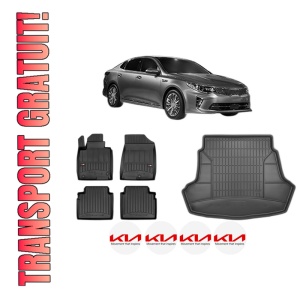 Set Covorase Presuri Auto Si Tavita Portbagaj KIA OPTIMA (JF) din 2015-2019 KIA
