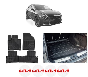 Set Covorase Presuri Auto Si Tavita Portbagaj KIA SPORTAGE V (NQ5) din 2021-2024 KIA - Img 2