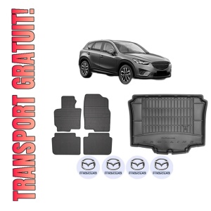Set Covorase Presuri Auto Si Tavita Portbagaj MAZDA CX-5 (KE, GH) din 2011-2017 MAZDA